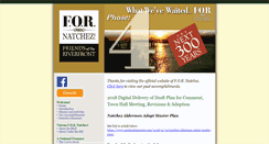 Desktop Screenshot of for-natchez.org