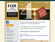 Tablet Screenshot of for-natchez.org